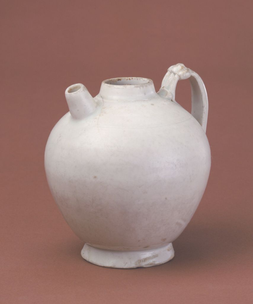 图片[1]-Xingyao white glaze small pot-China Archive